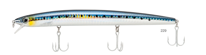 Akami Yasashi Minnow 175 mm. 175 gr. 23 colore 229 - Clicca l'immagine per chiudere